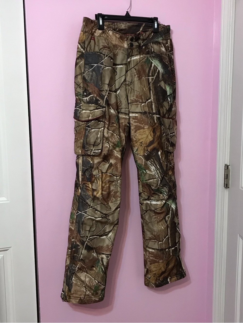 Field & Stream camo hydroproof ultra insulated hunting pants women’s size small